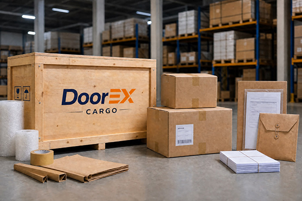 DoorEX Cargo özel paketleme ve ahşap kasa hizmetleri